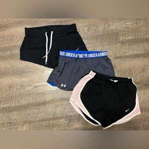 3 pairs of women’s shorts size small.
